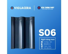 Ngói sóng tráng men Viglacera S06