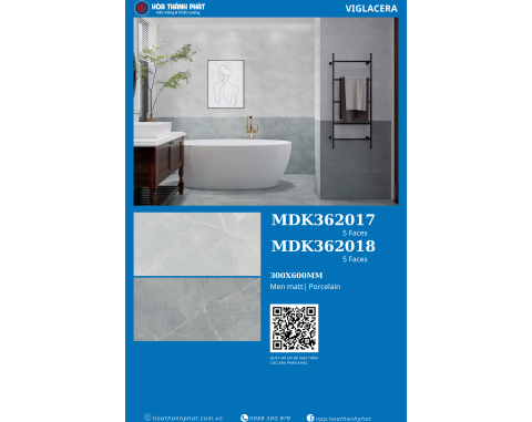 Gạch 30x60 Viglacera MDK362017